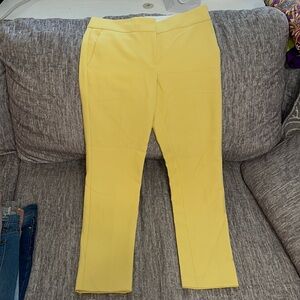 Loft women’s yellow pants